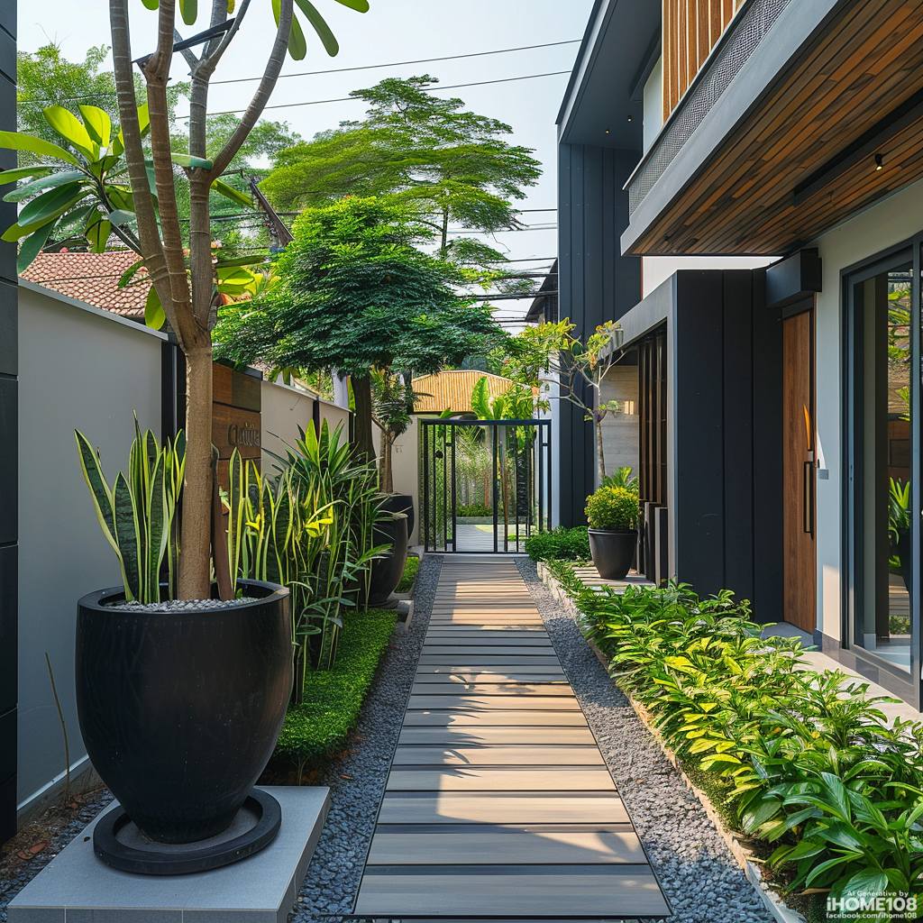 Thiết kế sân vườn hiện đại